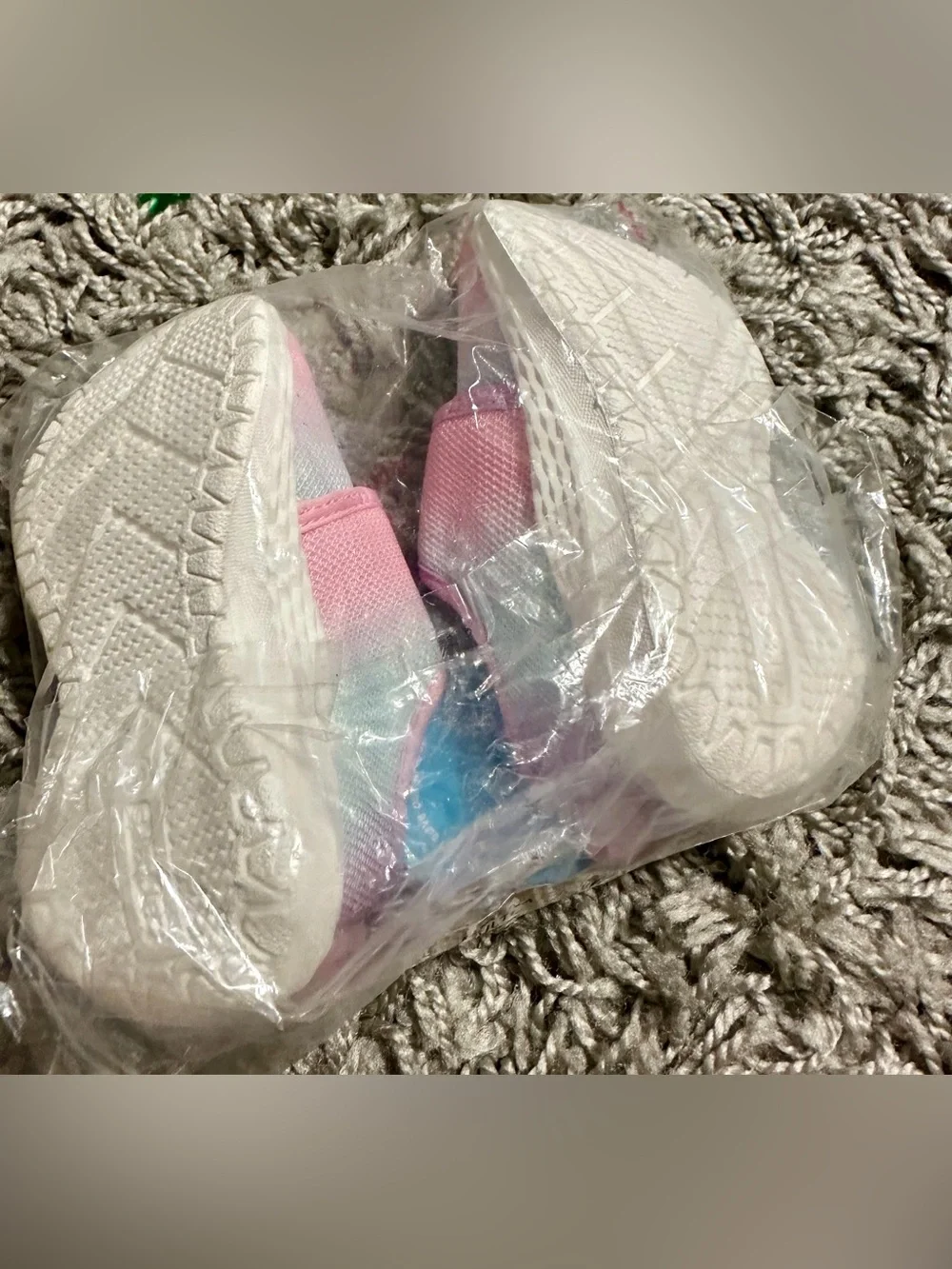 Carter's Girls Pink Mesh Slip-On Sneakers